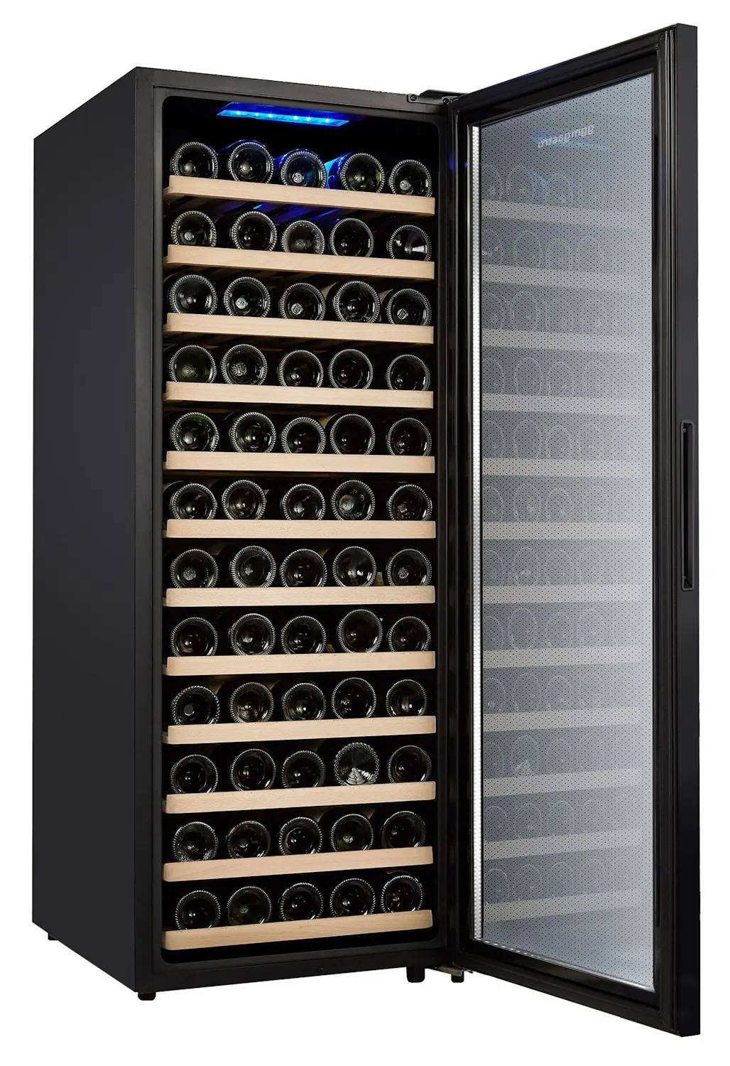 Винная холодильная витрина GGM Gastro WKM200S-1N (Black) - 2
