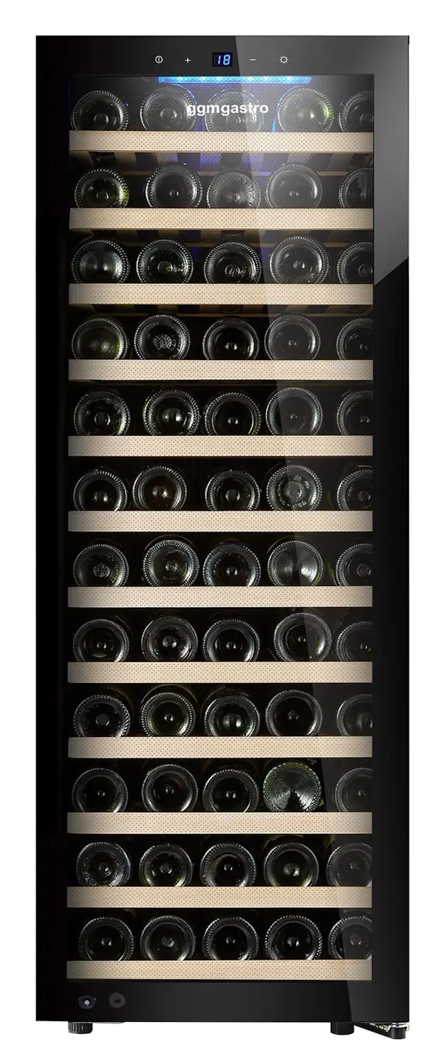 Винная холодильная витрина GGM Gastro WKM200S-1N (Black) - 3