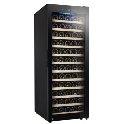 Винная холодильная витрина GGM Gastro WKM200S-1N (Black)
