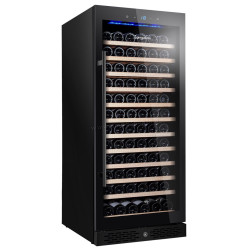 Винная холодильная витрина GGM Gastro WKM350S-1N (Black)