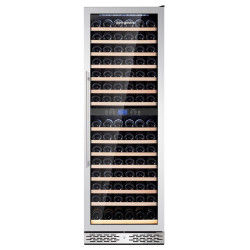 Винная холодильная витрина GGM Gastro WKM450ES-2N (Black/Silver) Thumb