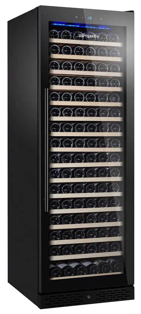Винная холодильная витрина GGM Gastro WKM450S-1N (Black)