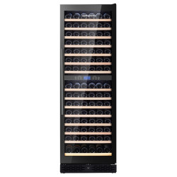 Винная холодильная витрина GGM Gastro WKM450S-2N (Black) Thumb