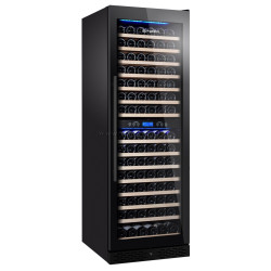 Винная холодильная витрина GGM Gastro WKM450S-2N (Black)