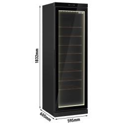 Винная холодильная витрина GGM Gastro WKSS375 (Black) Thumb