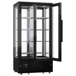 Винная холодильная витрина GGM Gastro WLKF128 (Black) Thumb