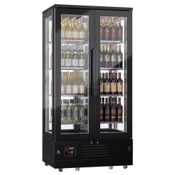 Винная холодильная витрина GGM Gastro WLKF128 (Black)