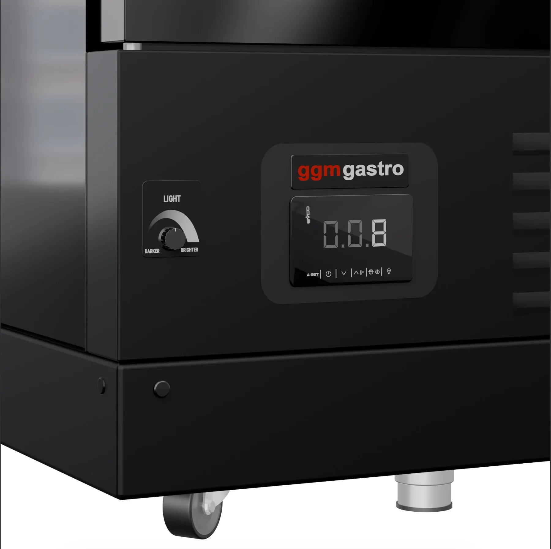 Винная холодильная витрина GGM Gastro WLKF128 (Black) - 10
