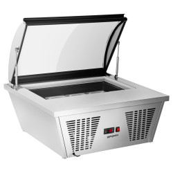 Витрина для мороженого GGM Gastro EAVNR67N (Inox) Thumb