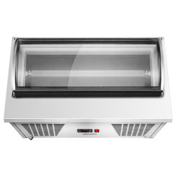 Витрина для мороженого GGM Gastro EAVNR67N (Inox) Thumb