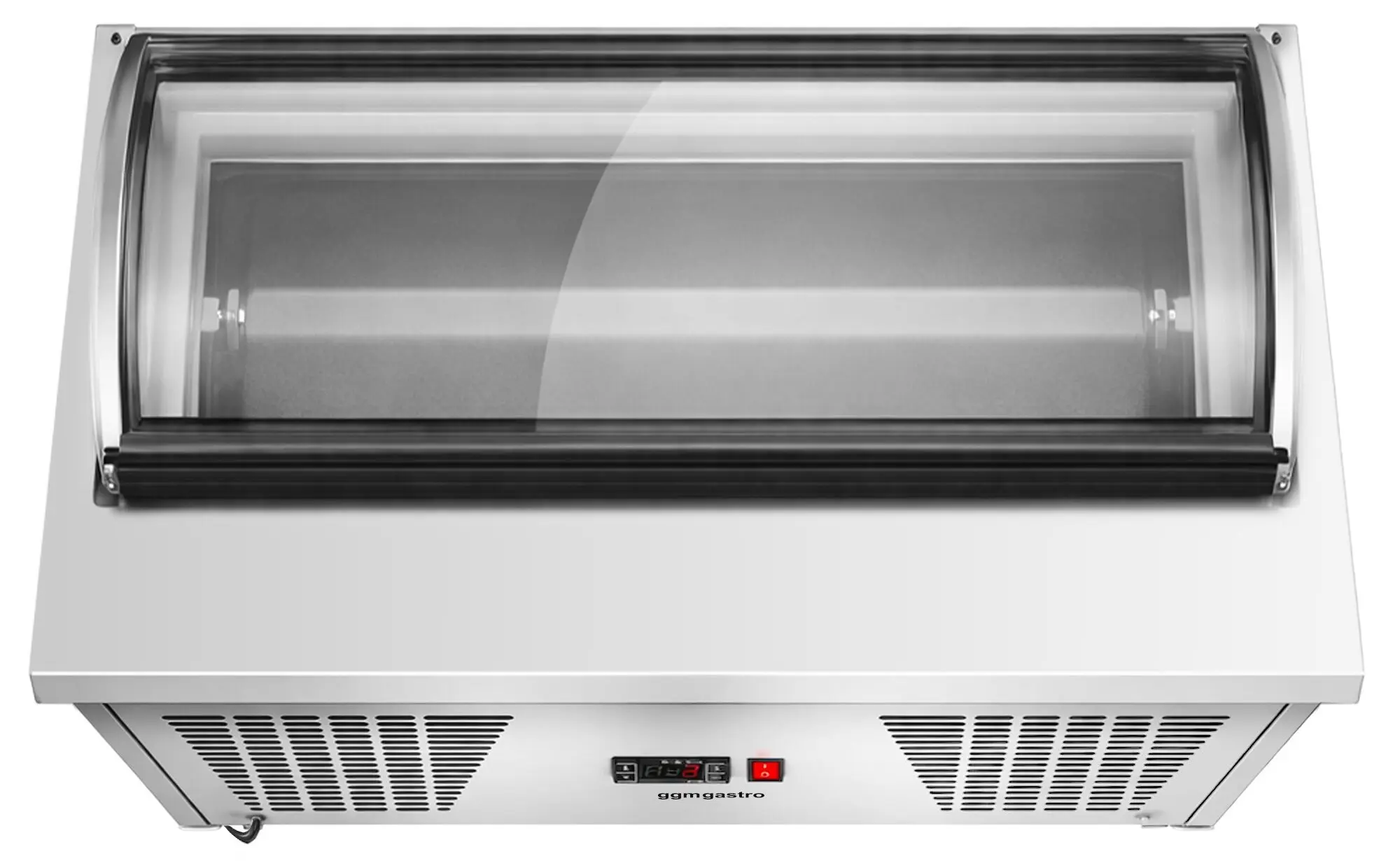 Витрина для мороженого GGM Gastro EAVNR67N (Inox) - 5