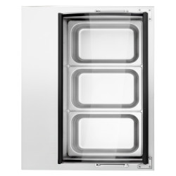 Витрина для мороженого GGM Gastro EAVNR67N (Inox) Thumb