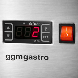 Витрина для мороженого GGM Gastro EAVNR67N (Inox) Thumb