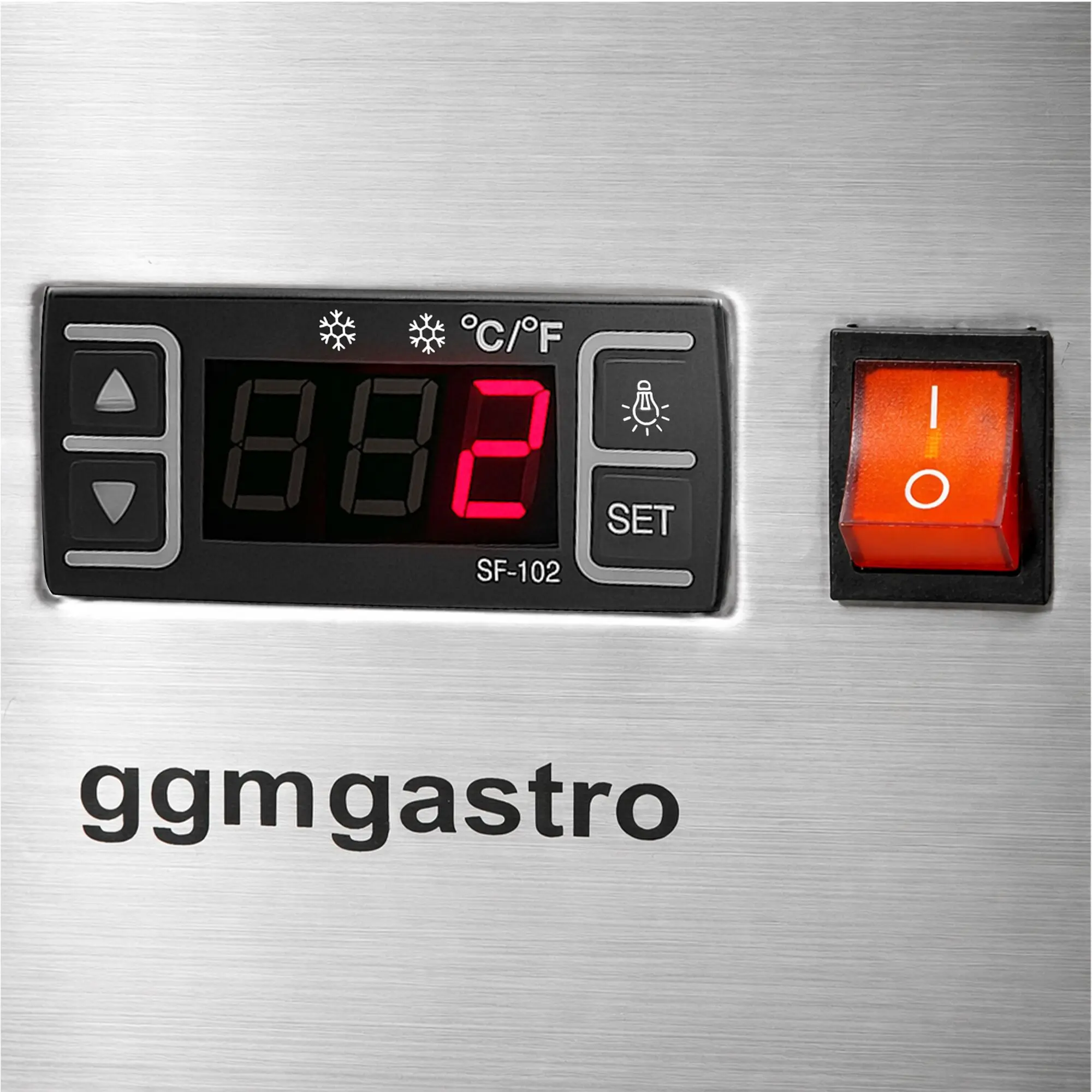 Витрина для мороженого GGM Gastro EAVNR67N (Inox) - 7