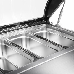 Витрина для мороженого GGM Gastro EAVNR67N (Inox) Thumb