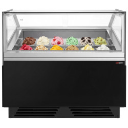 Витрина для мороженого GGM Gastro Adam ETC121SN (Black) Thumb