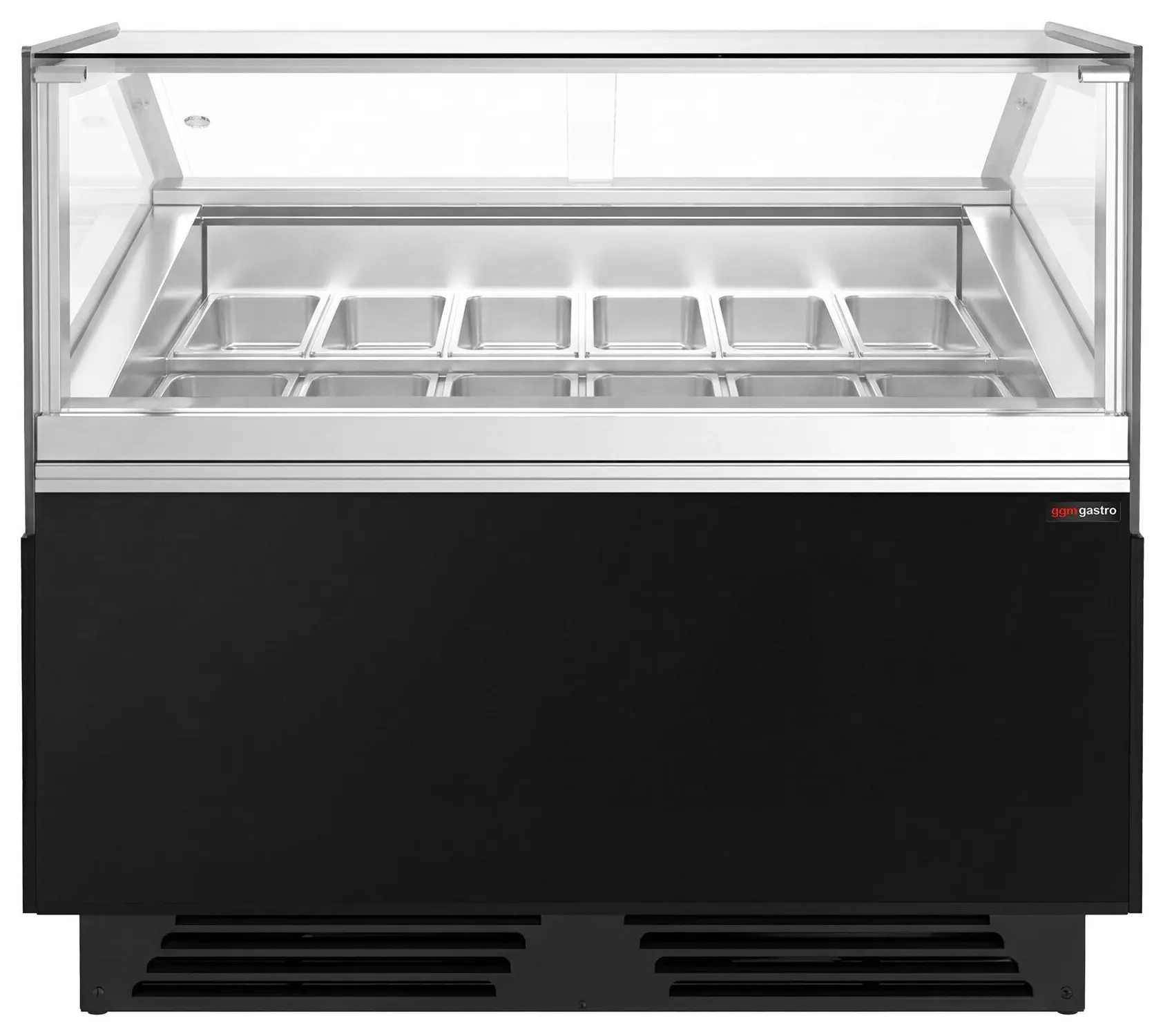 Витрина для мороженого GGM Gastro Adam ETC121SN (Black) - 3