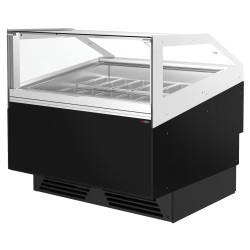 Витрина для мороженого GGM Gastro Adam ETC121SN (Black) Thumb