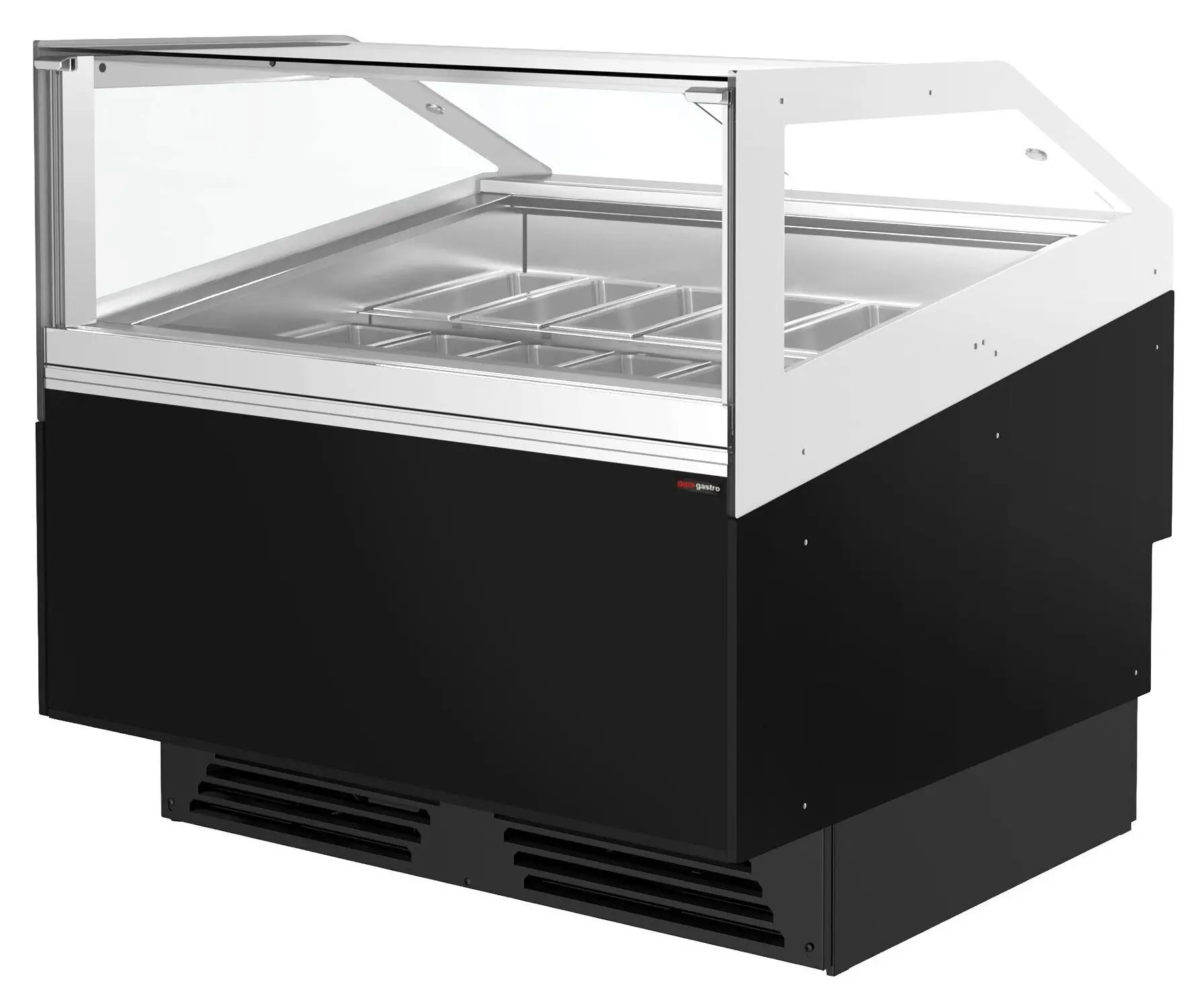 Витрина для мороженого GGM Gastro Adam ETC121SN (Black) - 4