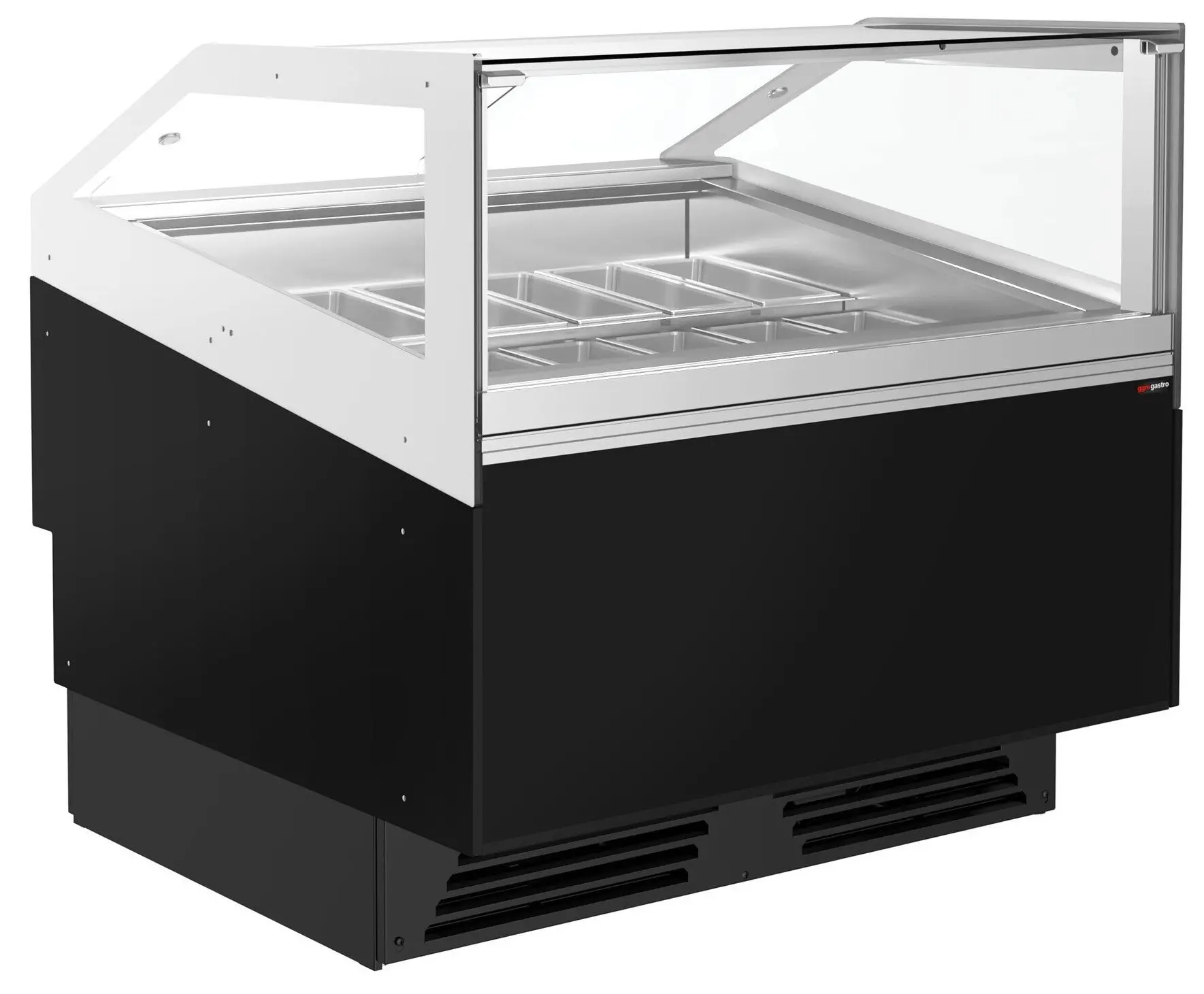 Витрина для мороженого GGM Gastro Adam ETC121SN (Black) - 5