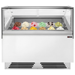 Витрина для мороженого GGM Gastro Adam ETC121WN (White) Thumb