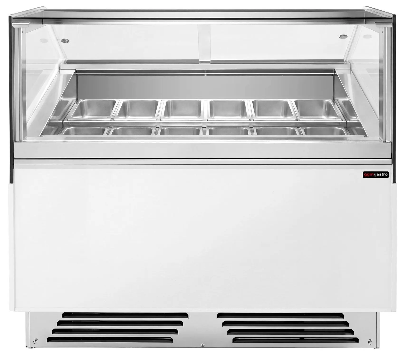 Витрина для мороженого GGM Gastro Adam ETC121WN (White) - 3