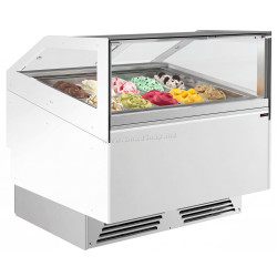 Витрина для мороженого GGM Gastro Adam ETC121WN (White)