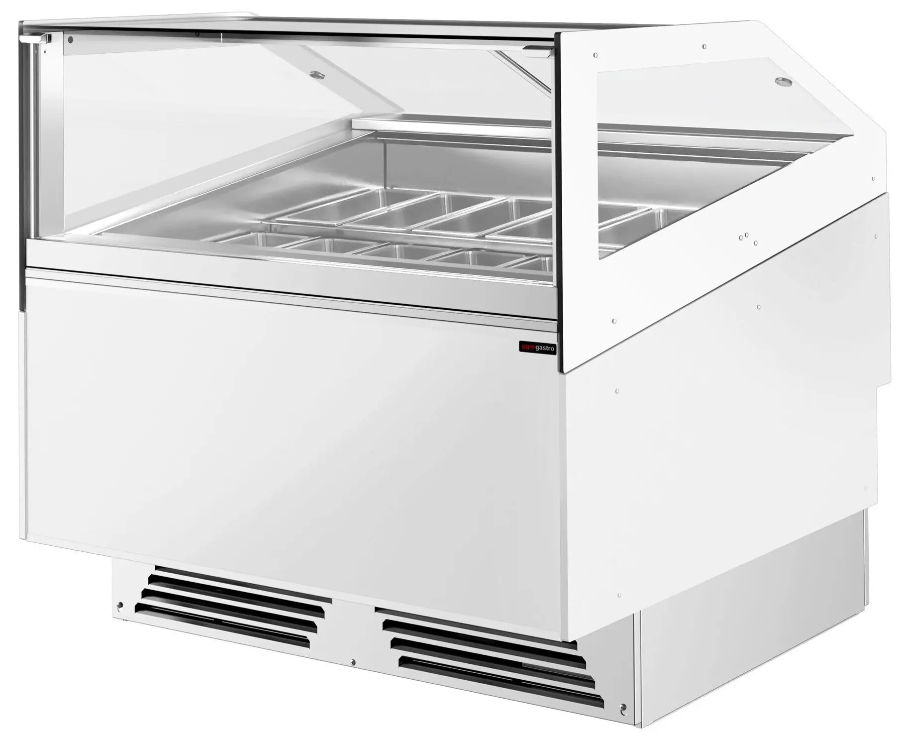 Витрина для мороженого GGM Gastro Adam ETC121WN (White) - 4