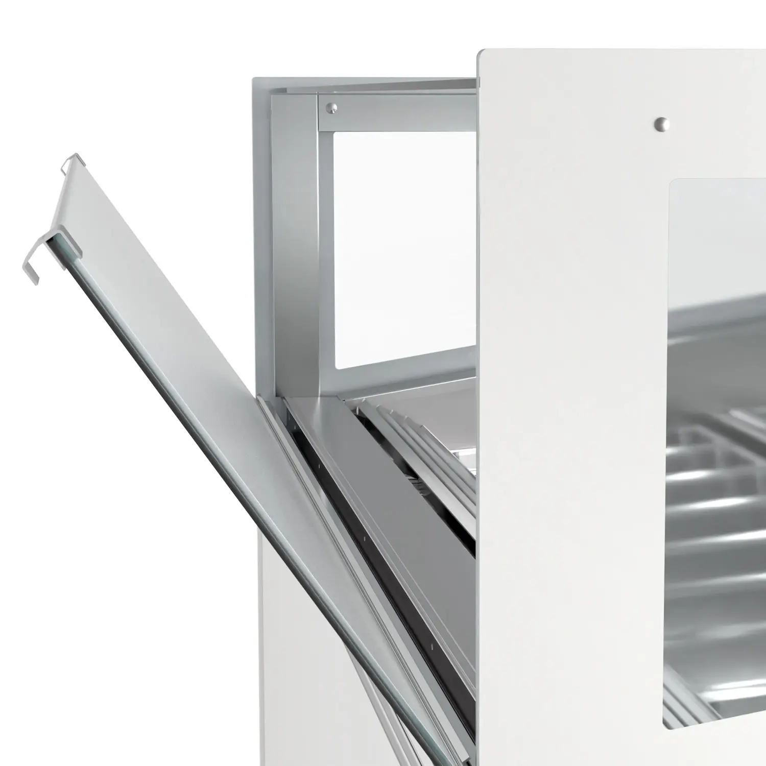 Витрина для мороженого GGM Gastro Adam ETC121WN (White) - 7