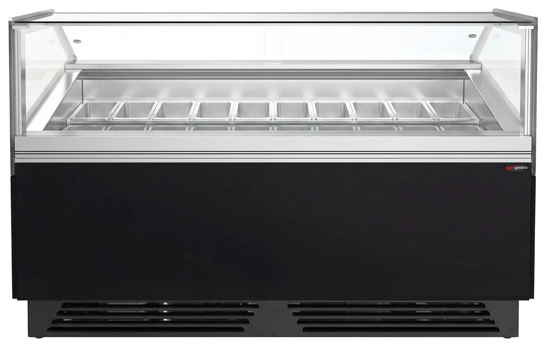 Витрина для мороженого GGM Gastro Adam ETC171SN (Black) - 3