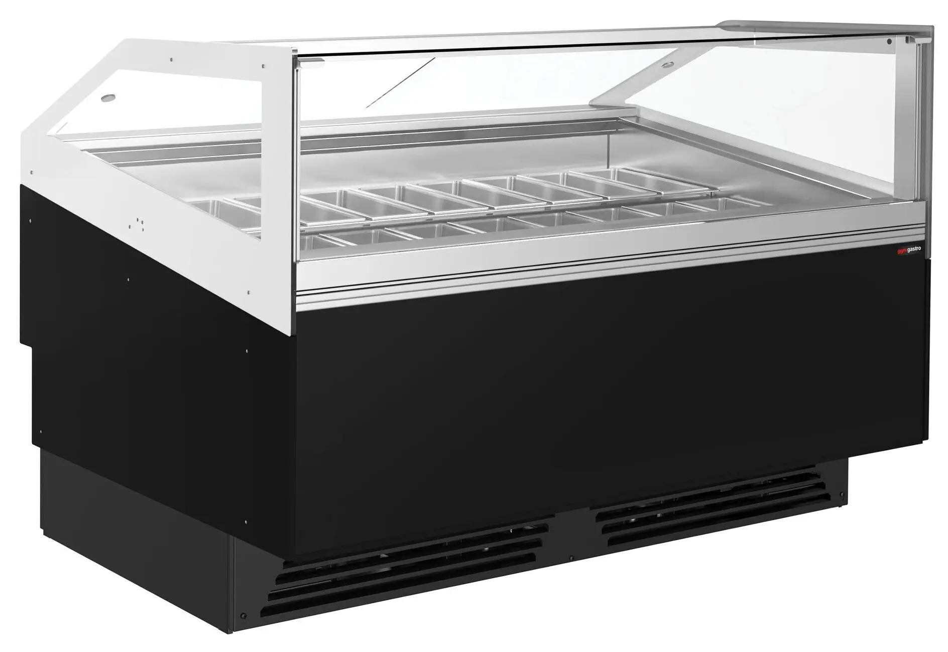 Витрина для мороженого GGM Gastro Adam ETC171SN (Black) - 5