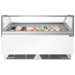 Витрина для мороженого GGM Gastro Adam ETC171WN (White) Thumb