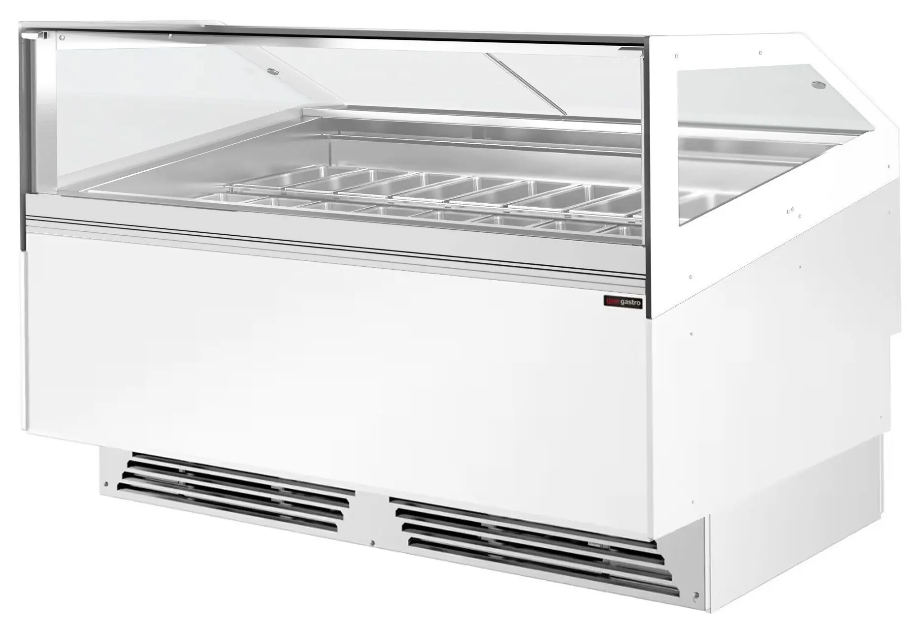 Витрина для мороженого GGM Gastro Adam ETC171WN (White) - 4