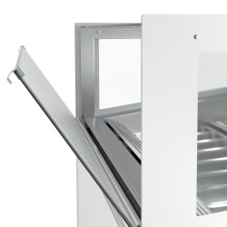 Витрина для мороженого GGM Gastro Adam ETC171WN (White) Thumb