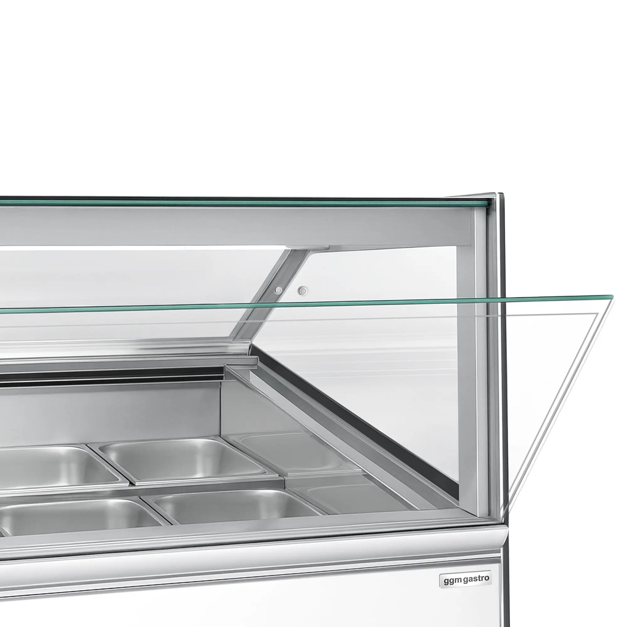 Витрина для мороженого GGM Gastro Adam ETC171WN (White) - 8