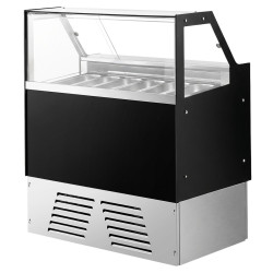 Витрина для мороженого GGM Gastro Emma EITC65N (Black) Thumb