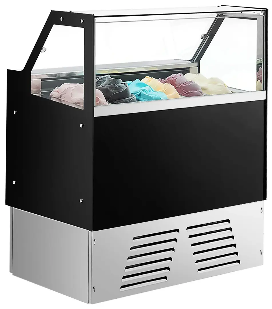 Витрина для мороженого GGM Gastro Emma EITC65N (Black)