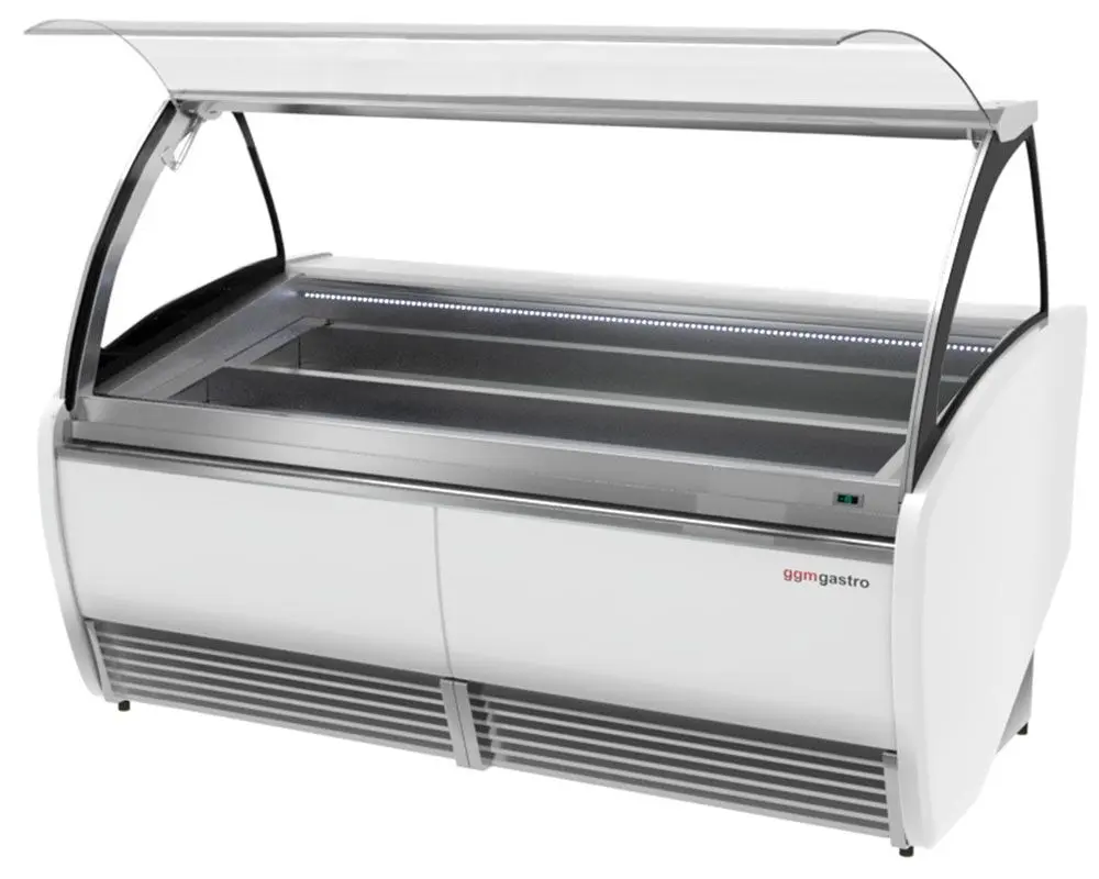 Витрина для мороженого GGM Gastro LEO ESIA201 (White) - 2