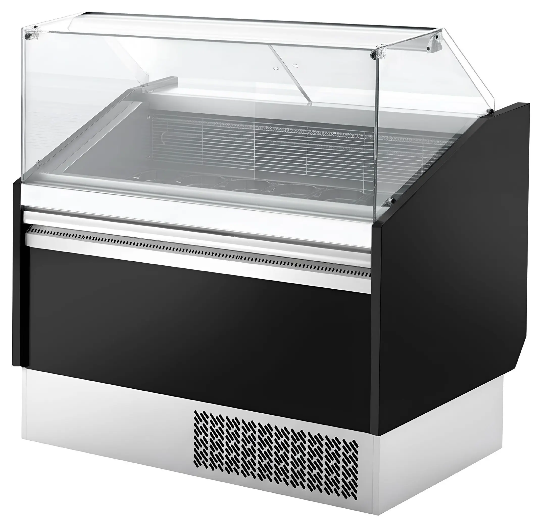 Витрина для мороженого GGM Gastro Levi ESTI12S-S (Black) - 4