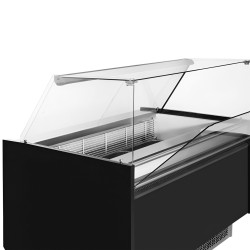 Витрина для мороженого GGM Gastro Levi ESTI12S-S (Black) Thumb