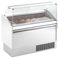 Витрина для мороженого GGM Gastro Levi ESTI12S-W (White)