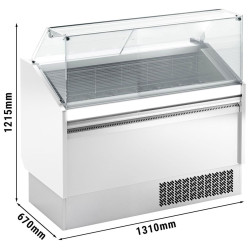 Витрина для мороженого GGM Gastro Levi ESTI12S-W (White) Thumb