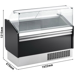 Vitrina pentru inghetata GGM Gastro LEVI ESTI15S-S (Black) Thumb