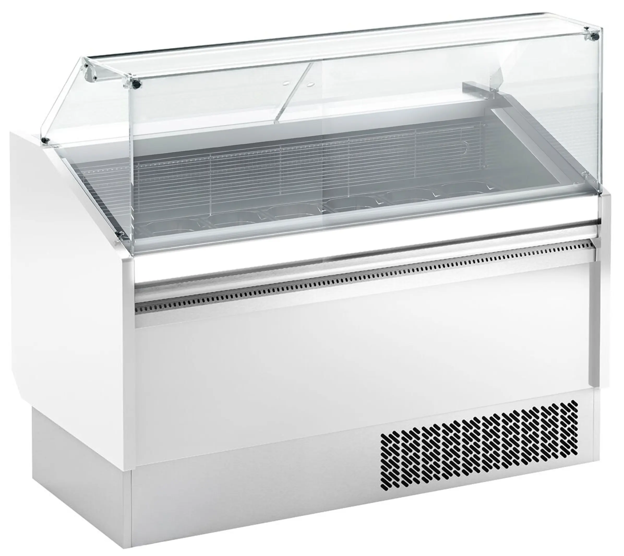Витрина для мороженого GGM Gastro Levi ESTI15S-W (White) - 2