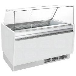 Витрина для мороженого GGM Gastro Liam ESTI15W (White) Thumb
