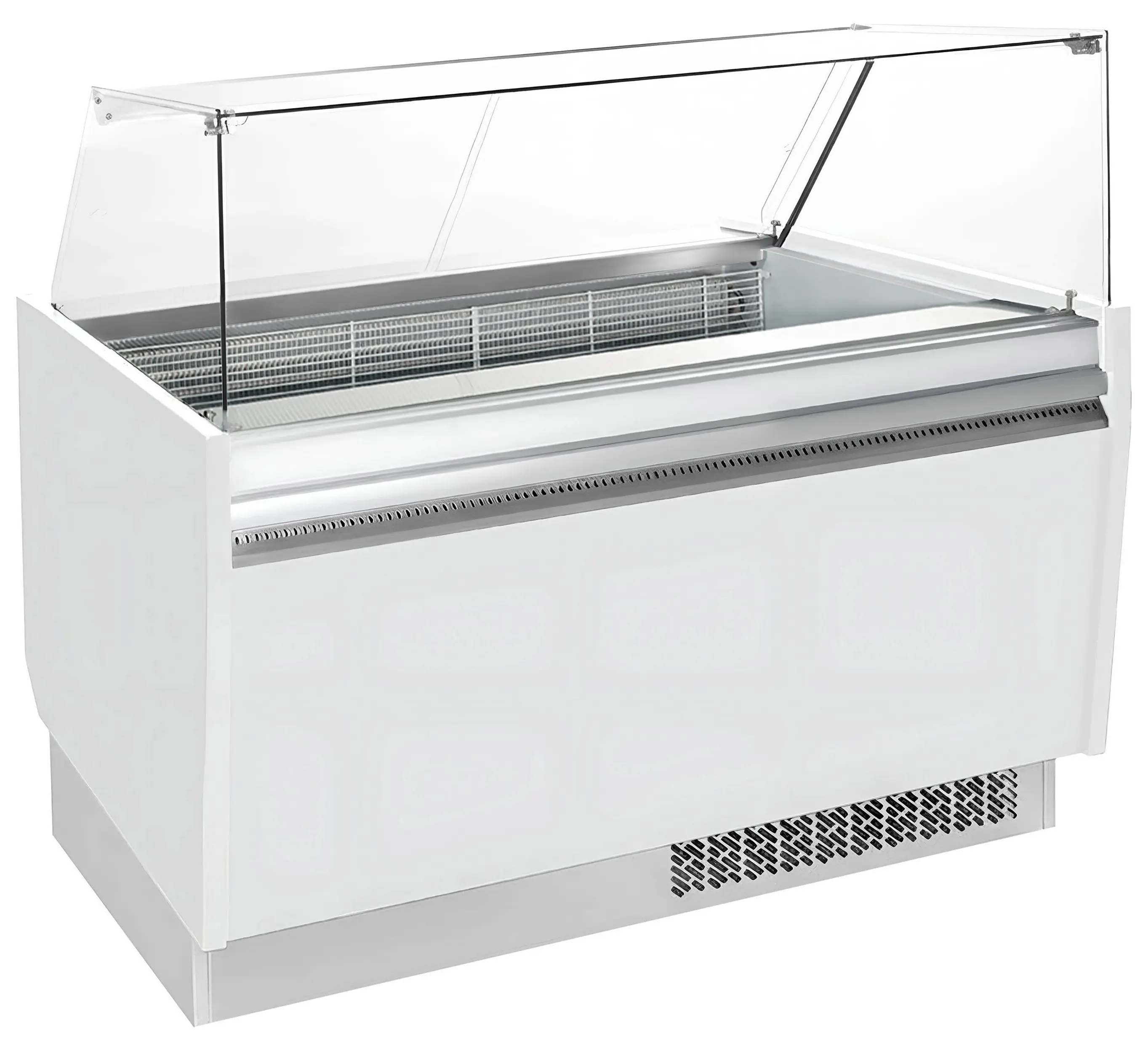 Витрина для мороженого GGM Gastro Liam ESTI15W (White) - 2