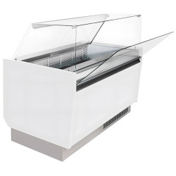 Витрина для мороженого GGM Gastro Liam ESTI15W (White) Thumb