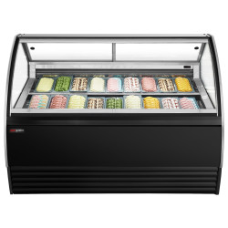 Витрина для мороженого GGM Gastro Nolan ETHA1711SN (Black) Thumb