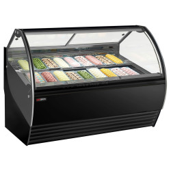 Витрина для мороженого GGM Gastro Nolan ETHA1711SN (Black)