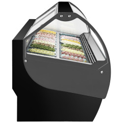 Витрина для мороженого GGM Gastro Nolan ETHA1711SN (Black) Thumb